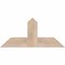 Ekena Millwork Portland Smooth Timber Gable Bracket, Douglas Fir, 36"W x 16"H x 1 1/2"D x 5 1/2"F, 11/12 Pitch GBW036X16X0206POR00SDF - alternate 1